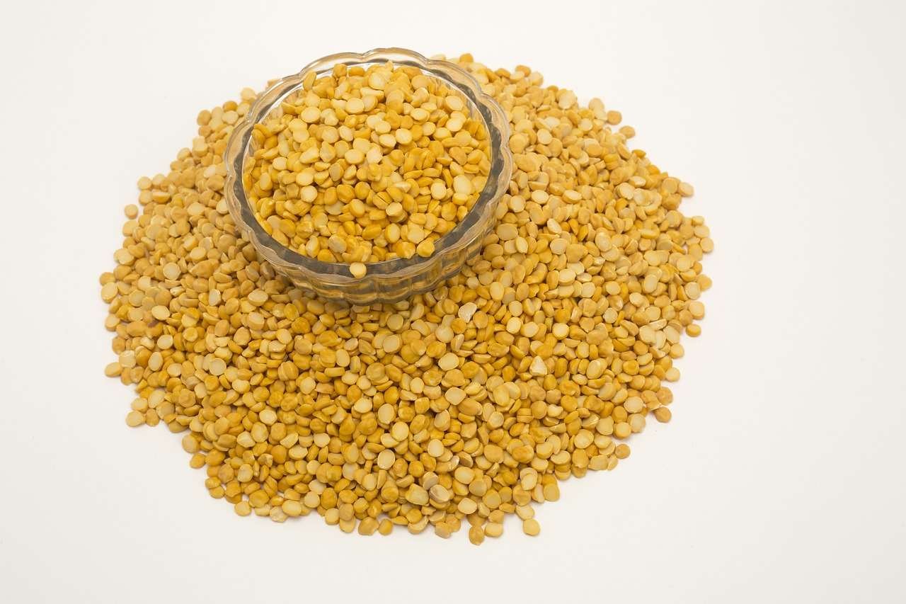 nutrition facts of yellow split peas